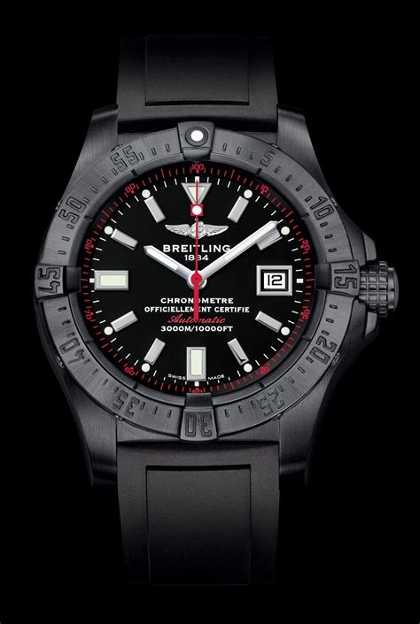 breitling black watch|breitling watches sale clearance.